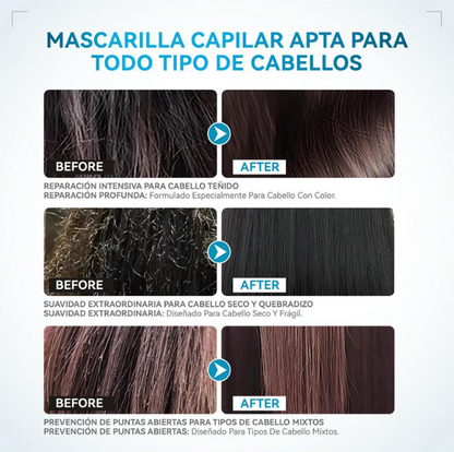 Maleva™ Colágeno & Caviar — Mascarilla Reconstructora
