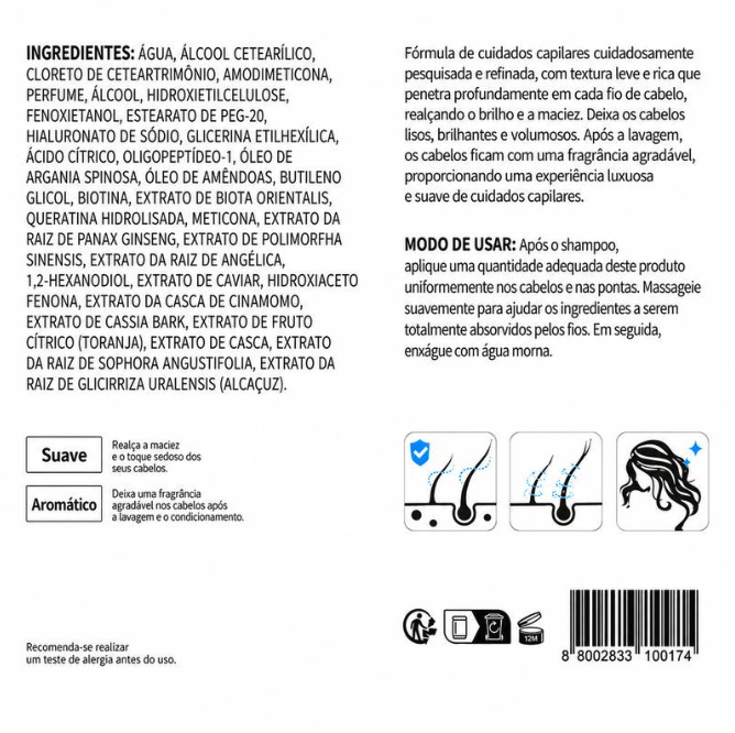 Maleva™ Colágeno & Caviar — Mascarilla Reconstructora