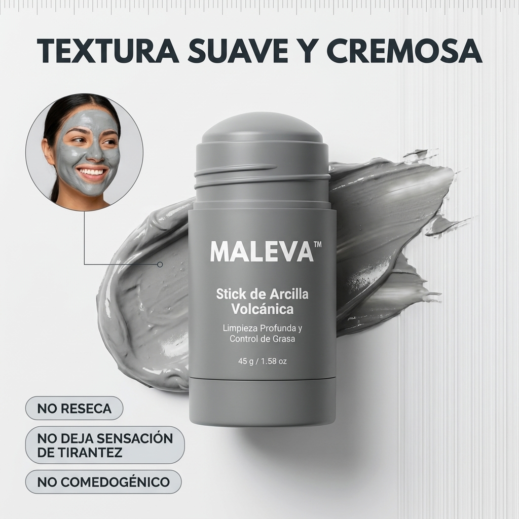 Maleva™ Barra de Arcilla Volcánica