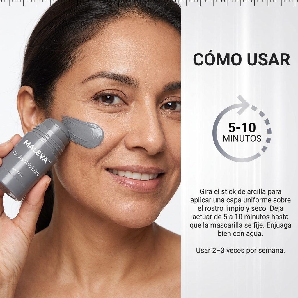 Maleva™ Barra de Arcilla Volcánica