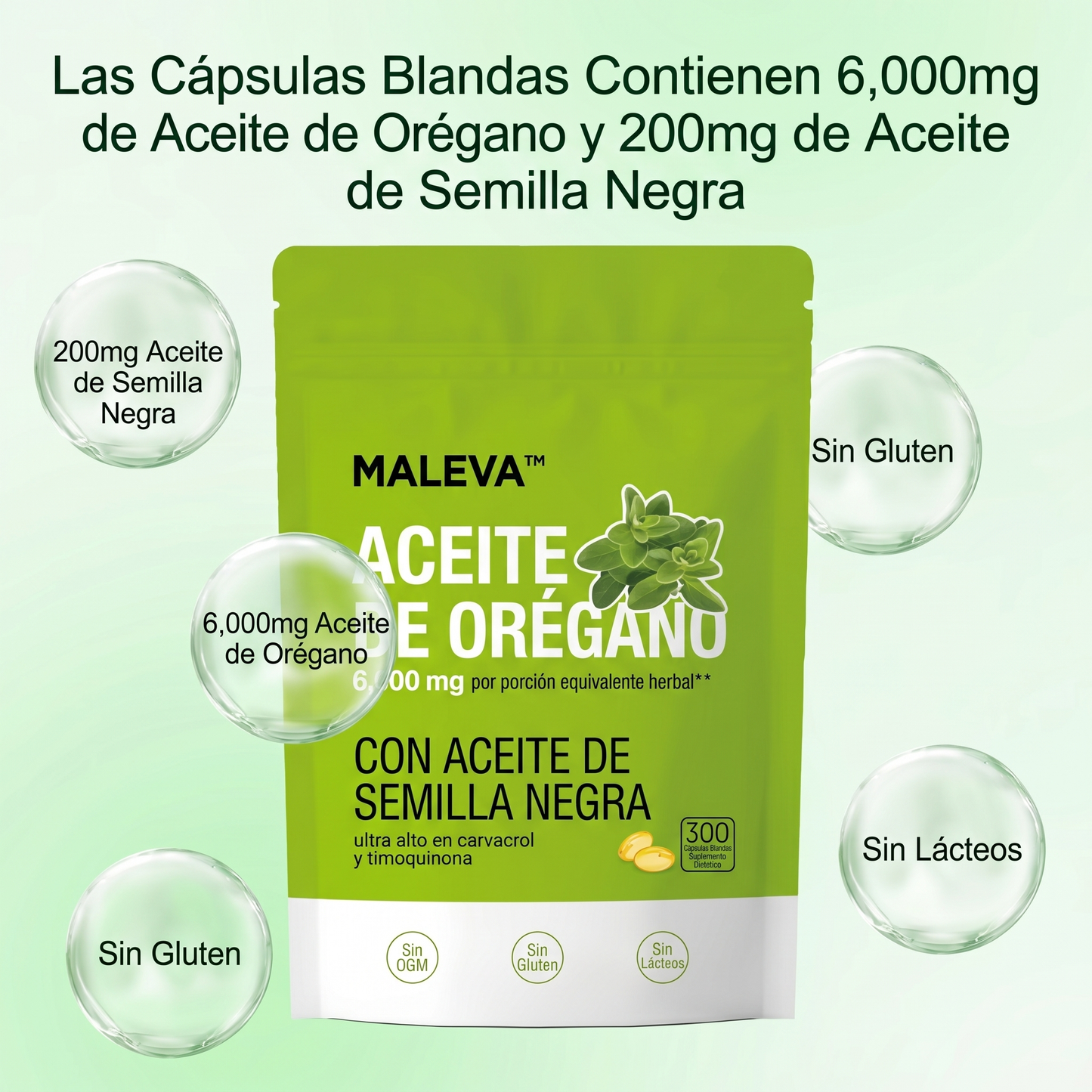 Maleva™ Aceite de Orégano