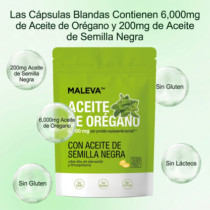 Maleva™ Aceite de Orégano