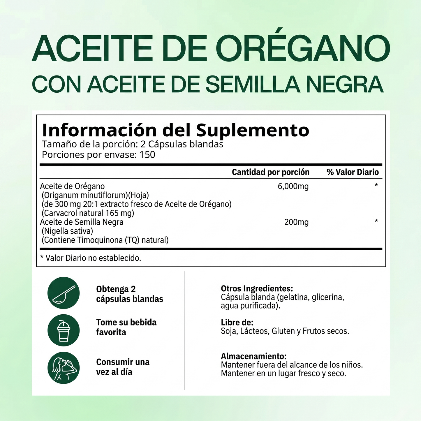 Maleva™ Aceite de Orégano